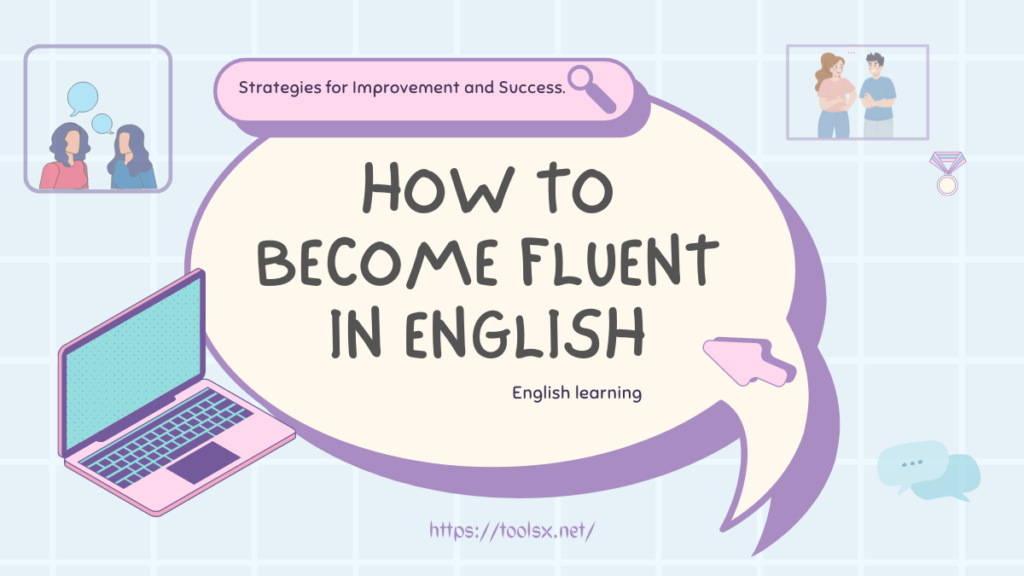 How to Become Fluent in English- Strategies for Improvement and Success.