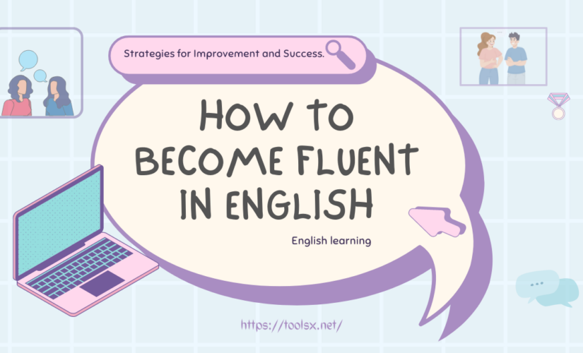 How To Become Fluent In English