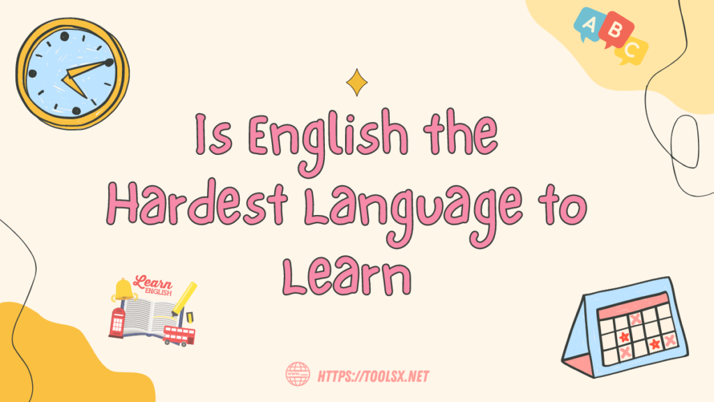 Is English the Hardest Language to Learn? Spoiler Alert: It Depends!