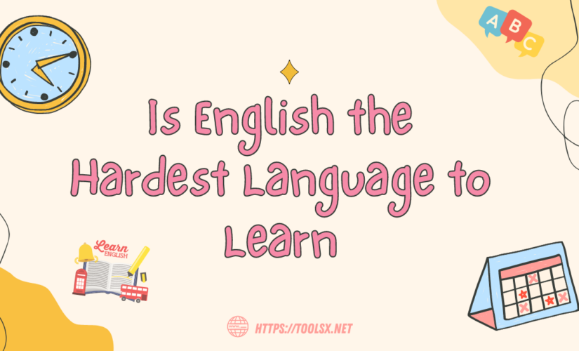 Is English The Hardest Language To Learn